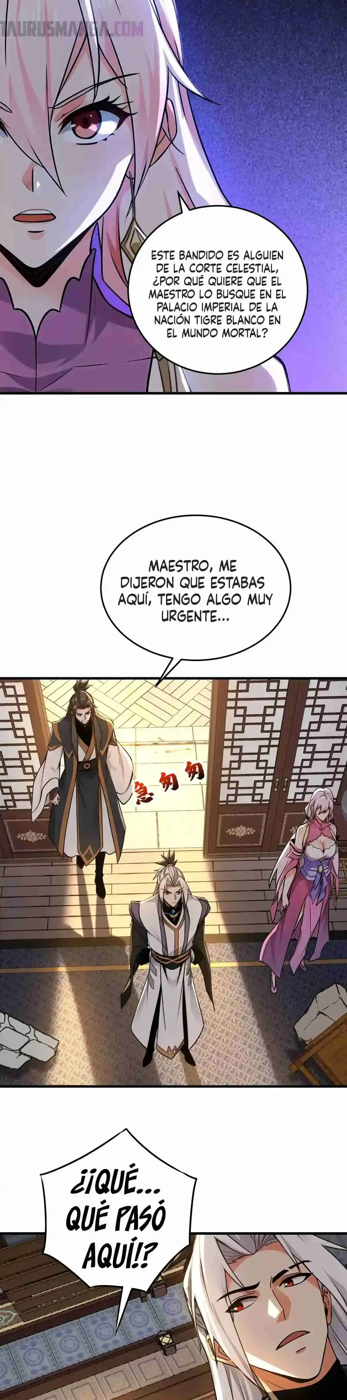 Mientras mis discípulas se matan, yo me relajo! capítulo 158, página 6