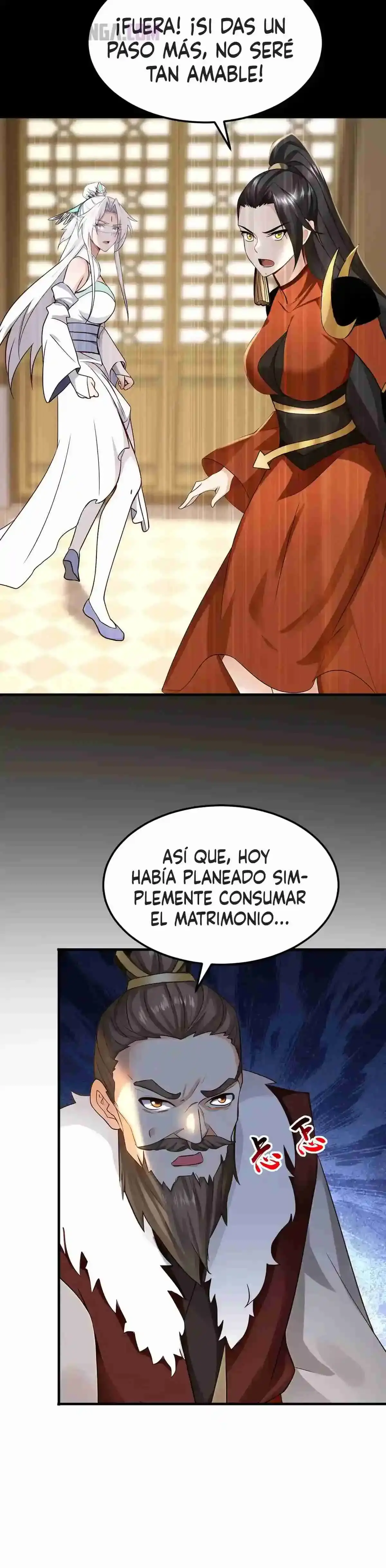 Mientras mis discípulas se matan, yo me relajo! capítulo 159, página 10