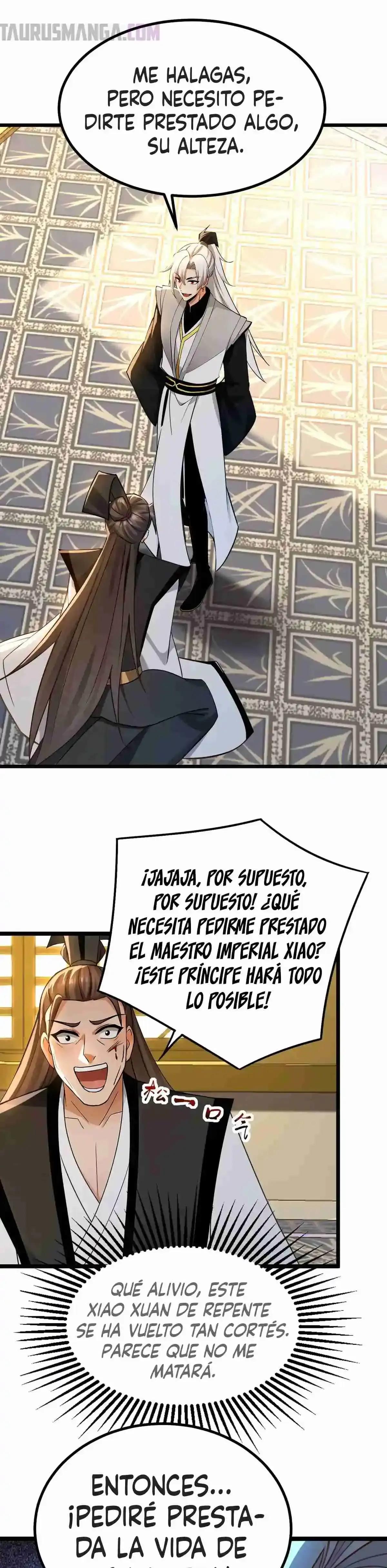 Mientras mis discípulas se matan, yo me relajo! capítulo 160, página 16