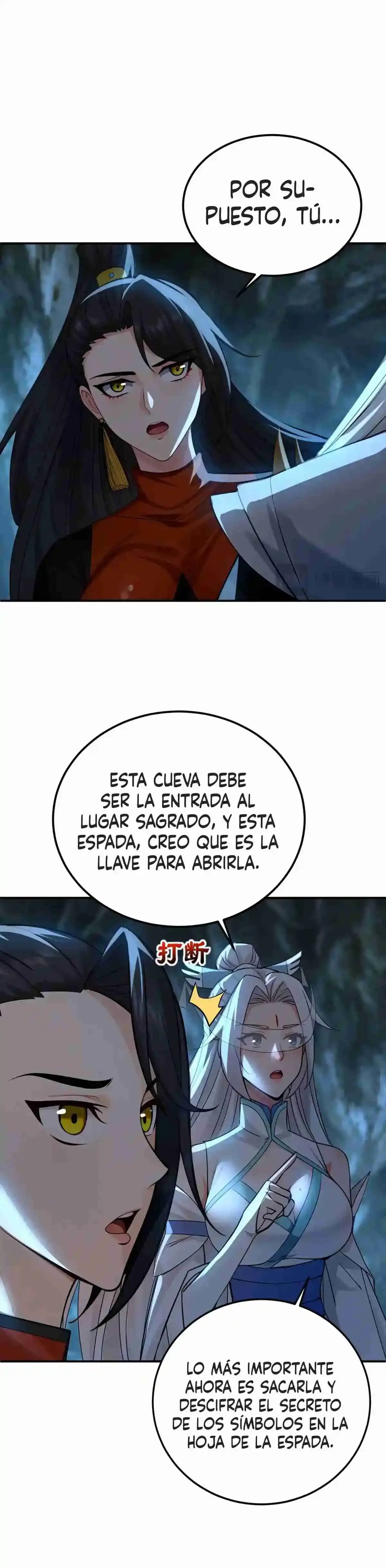 Mientras mis discípulas se matan, yo me relajo! capítulo 163, página 8