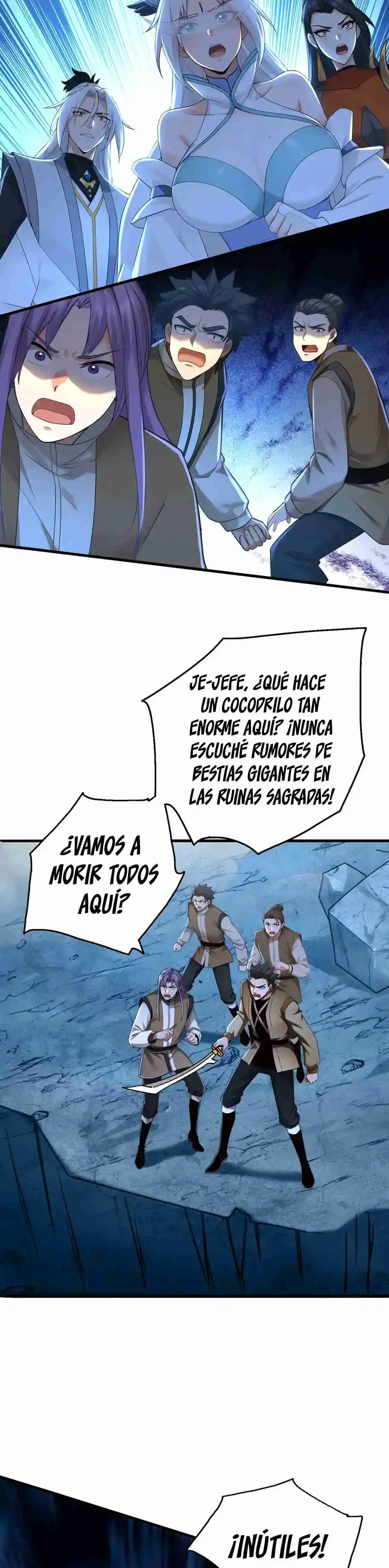 Mientras mis discípulas se matan, yo me relajo! capítulo 164, página 9