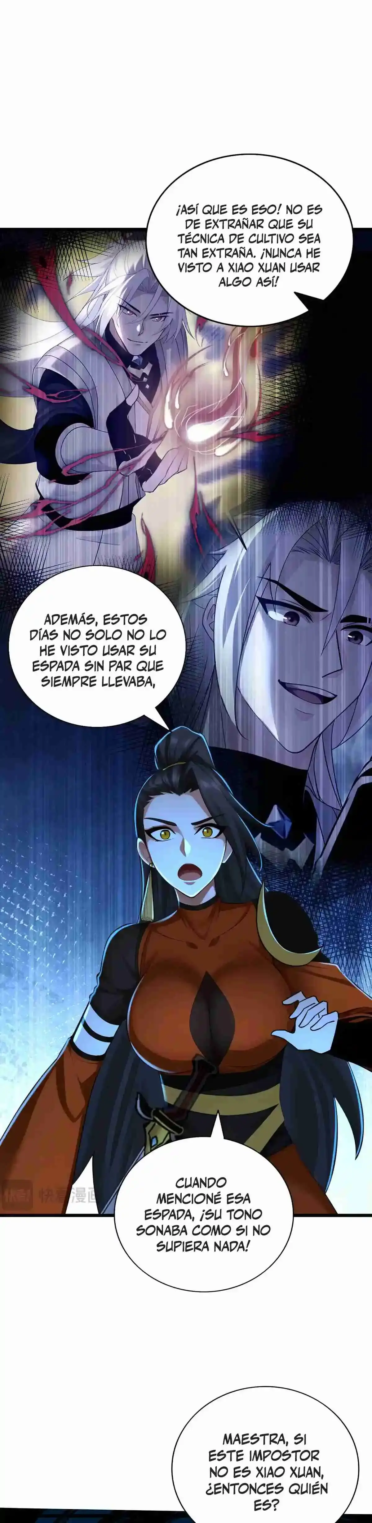 Mientras mis discípulas se matan, yo me relajo! capítulo 165, página 9