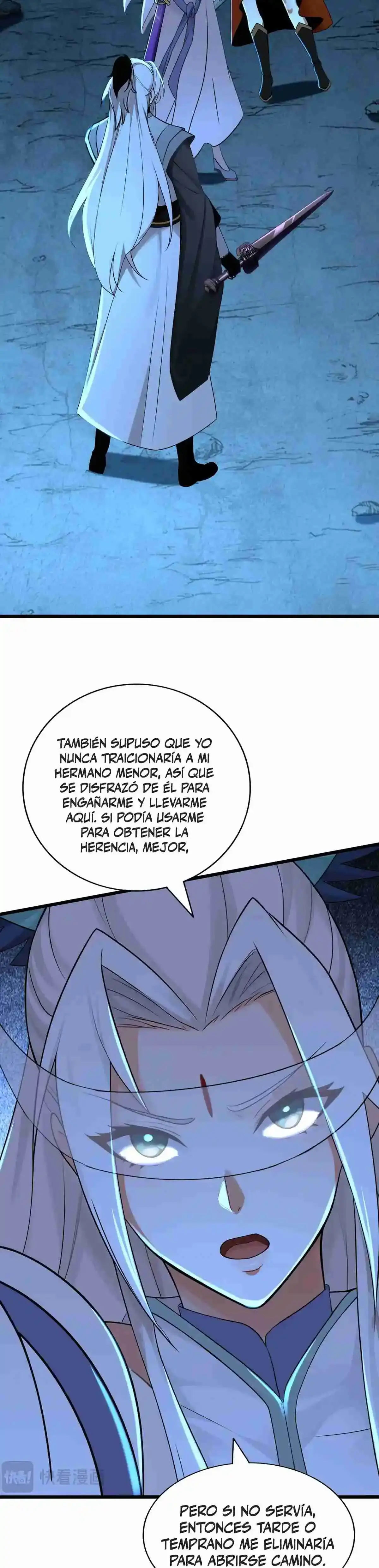 Mientras mis discípulas se matan, yo me relajo! capítulo 165, página 12