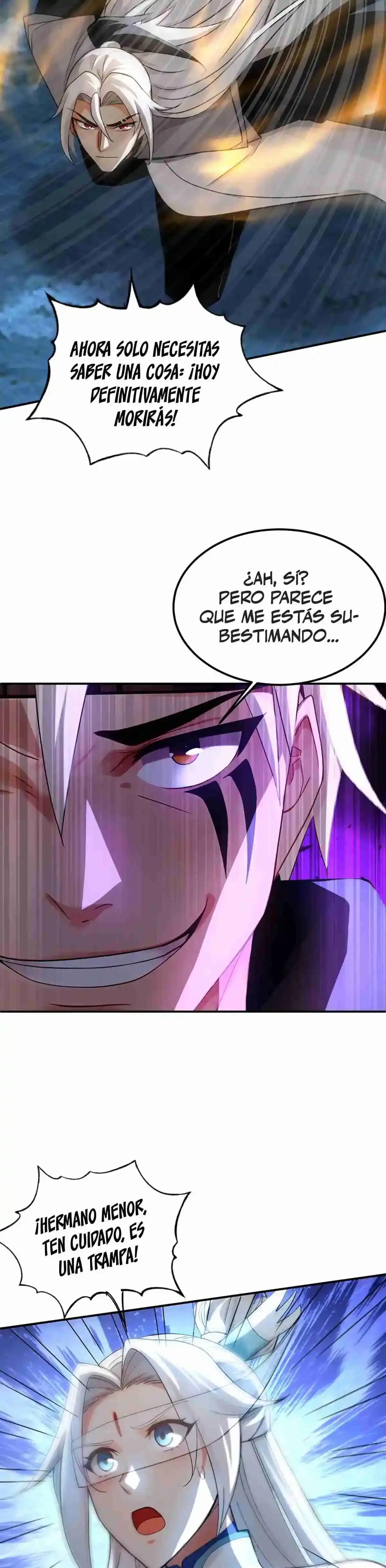 Mientras mis discípulas se matan, yo me relajo! capítulo 166, página 9