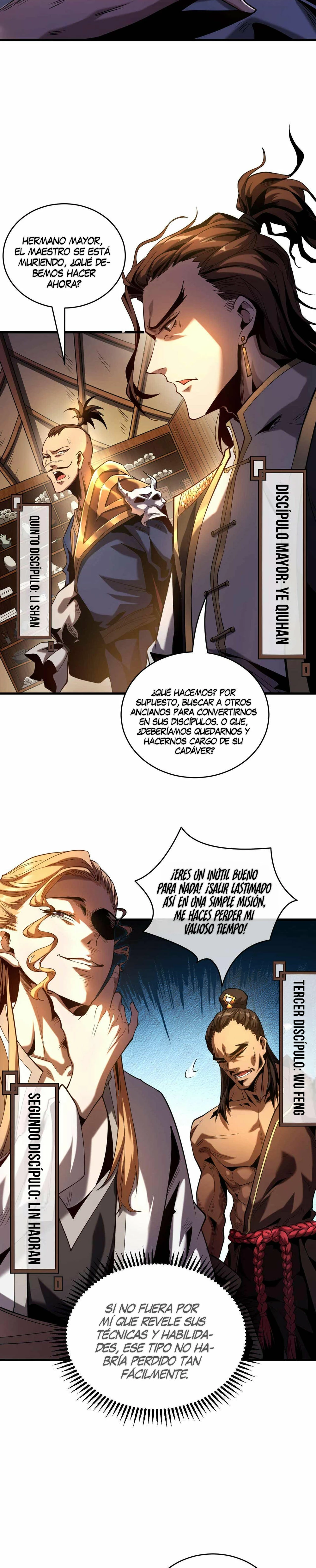 Mientras mis discípulas se matan, yo me relajo! capítulo 1, página 3