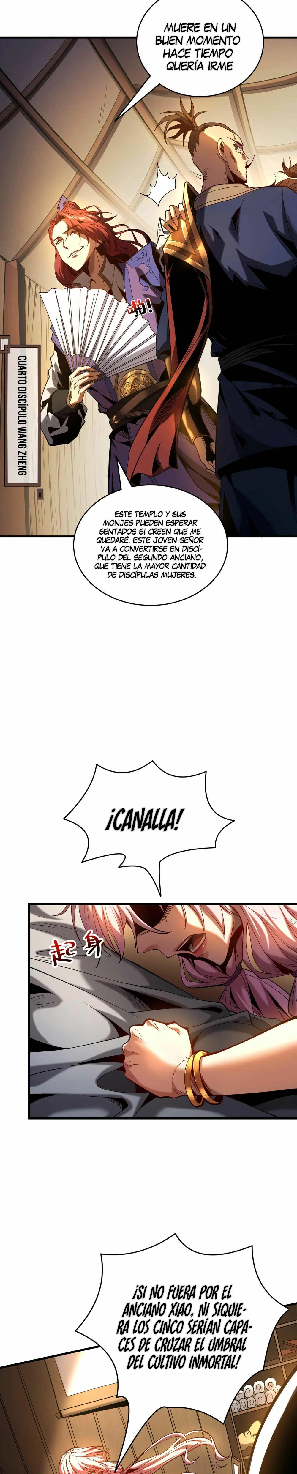 Mientras mis discípulas se matan, yo me relajo! capítulo 1, página 4