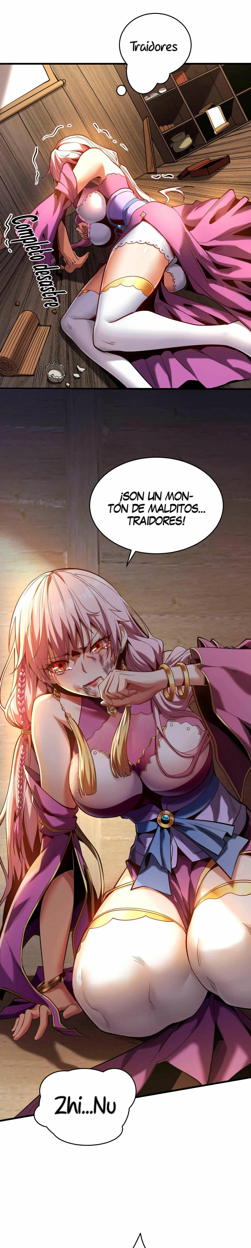 Mientras mis discípulas se matan, yo me relajo! capítulo 1, página 9