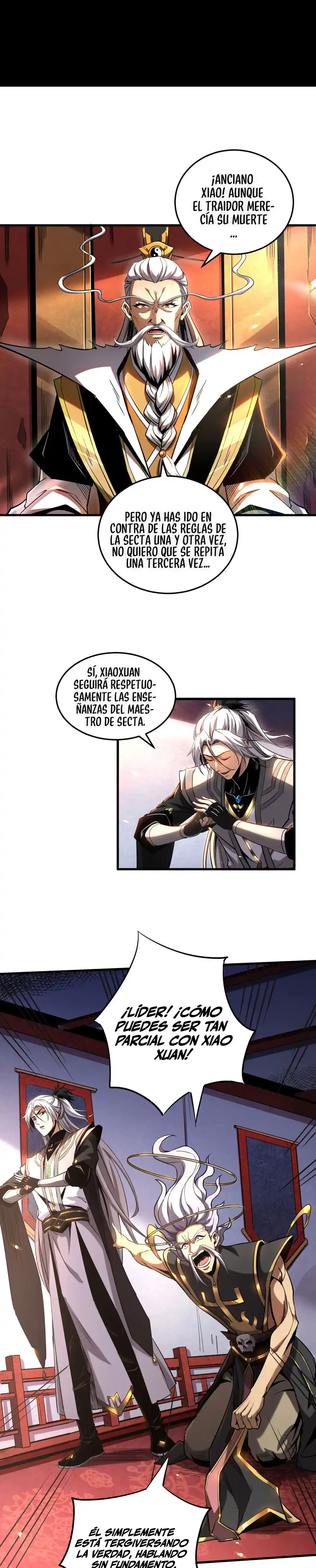 Mientras mis discípulas se matan, yo me relajo! capítulo 10, página 7