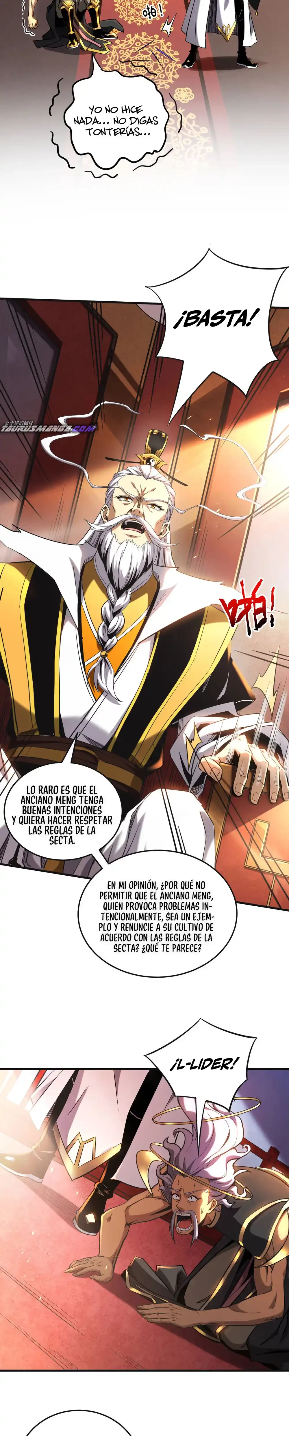 Mientras mis discípulas se matan, yo me relajo! capítulo 10, página 9