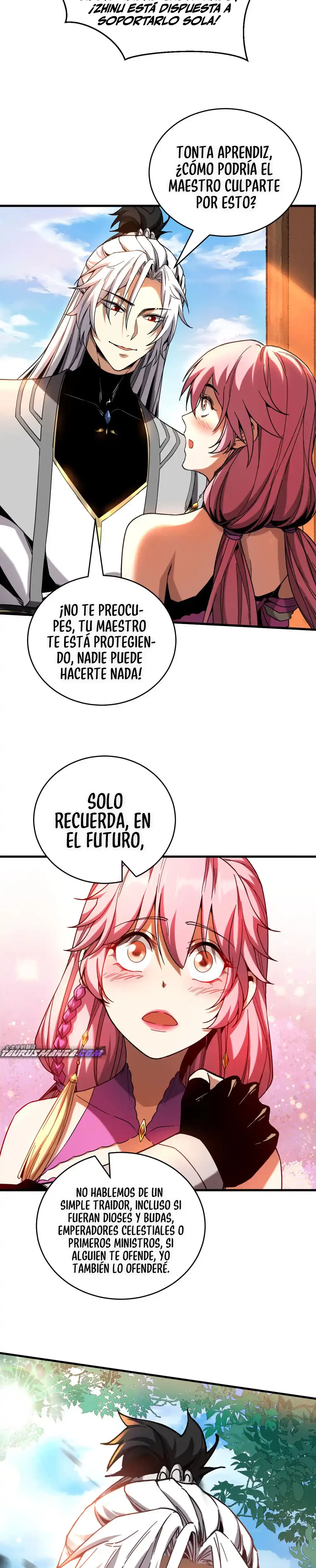 Mientras mis discípulas se matan, yo me relajo! capítulo 10, página 13