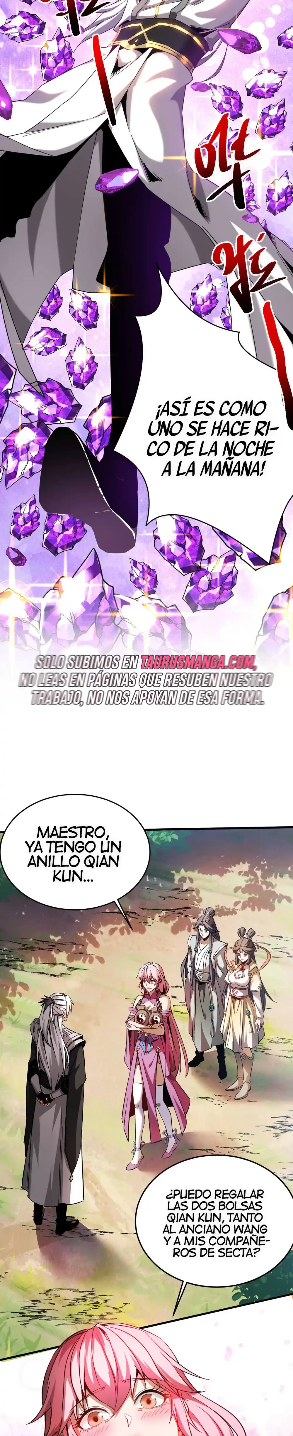 Mientras mis discípulas se matan, yo me relajo! capítulo 13, página 15