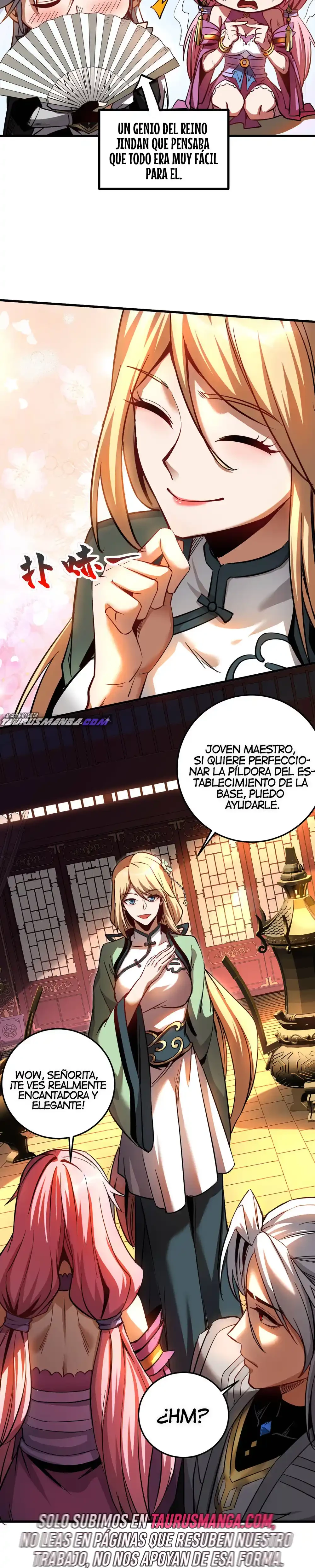 Mientras mis discípulas se matan, yo me relajo! capítulo 14, página 5