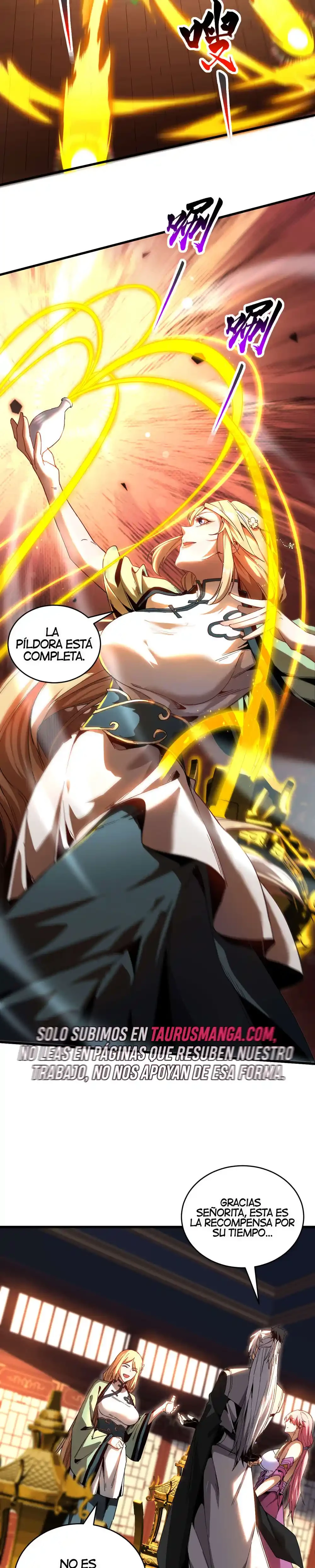 Mientras mis discípulas se matan, yo me relajo! capítulo 14, página 8