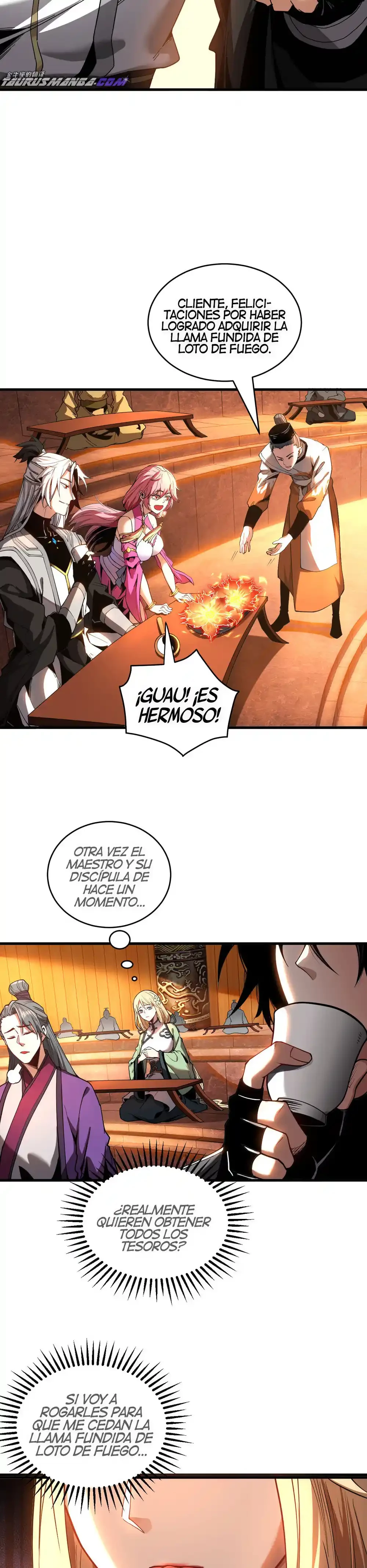Mientras mis discípulas se matan, yo me relajo! capítulo 14, página 15