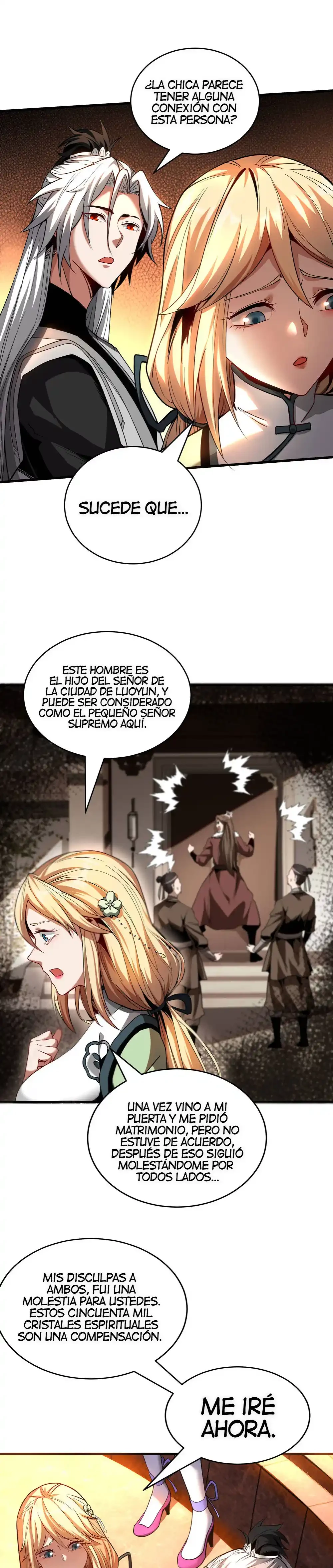 Mientras mis discípulas se matan, yo me relajo! capítulo 15, página 10