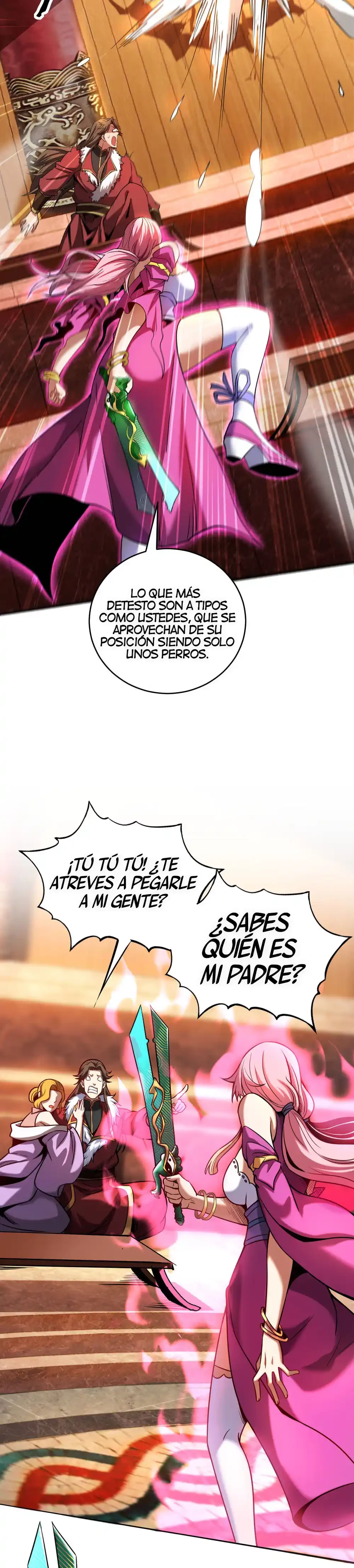 Mientras mis discípulas se matan, yo me relajo! capítulo 15, página 18