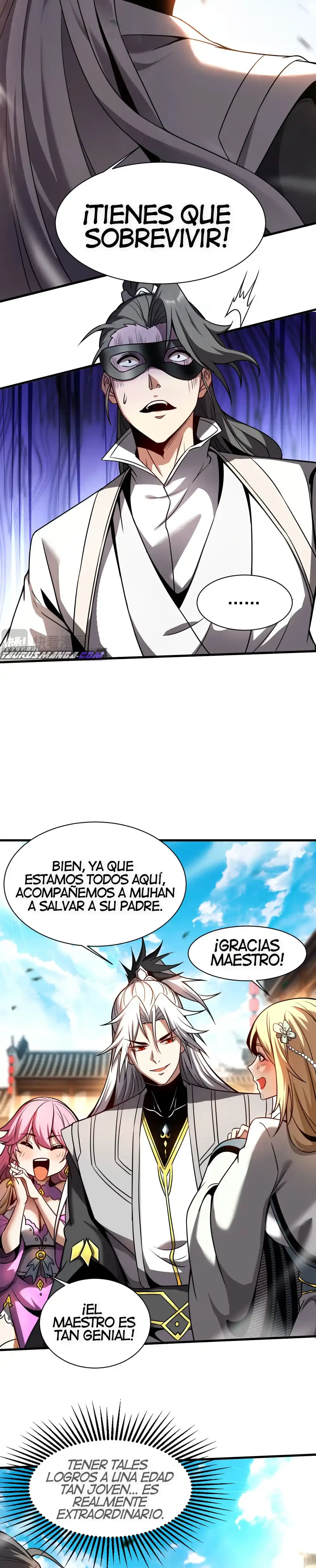 Mientras mis discípulas se matan, yo me relajo! capítulo 18, página 7