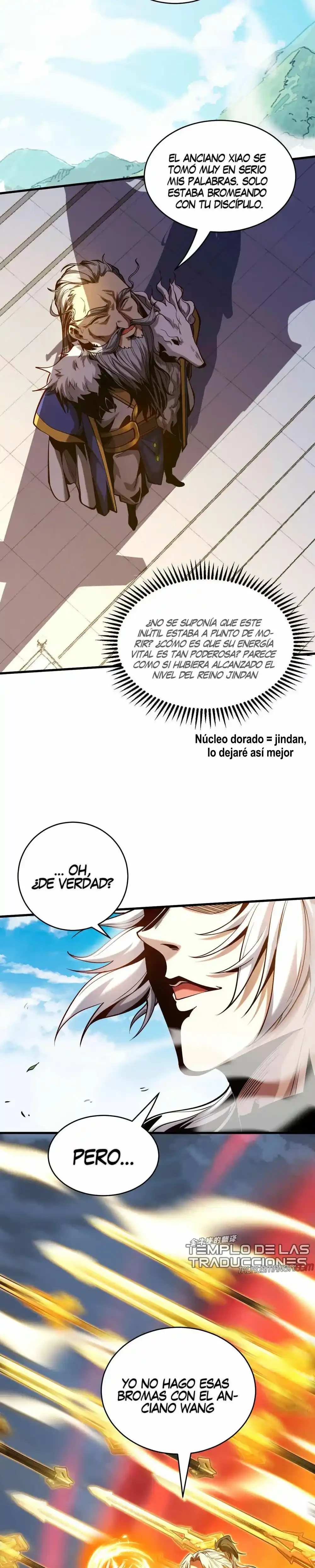 Mientras mis discípulas se matan, yo me relajo! capítulo 3, página 5