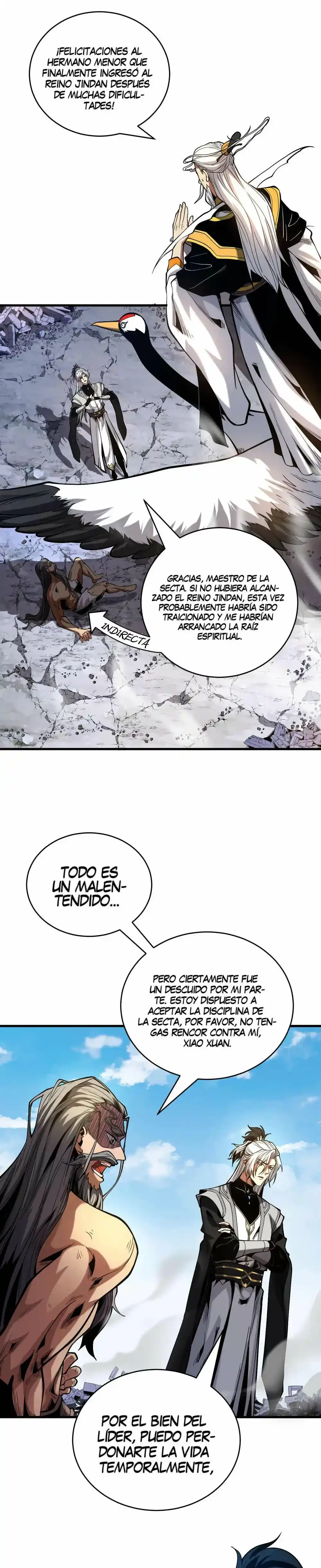 Mientras mis discípulas se matan, yo me relajo! capítulo 4, página 8