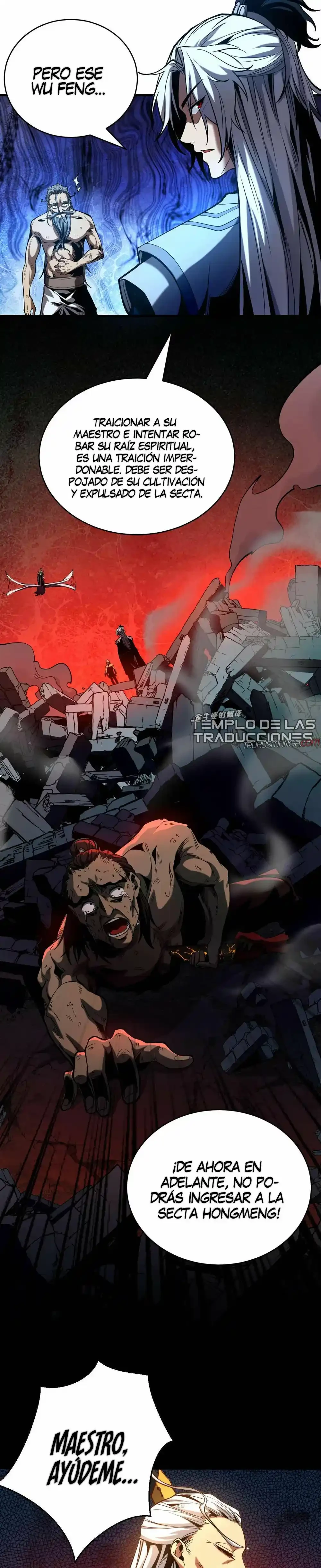 Mientras mis discípulas se matan, yo me relajo! capítulo 4, página 9