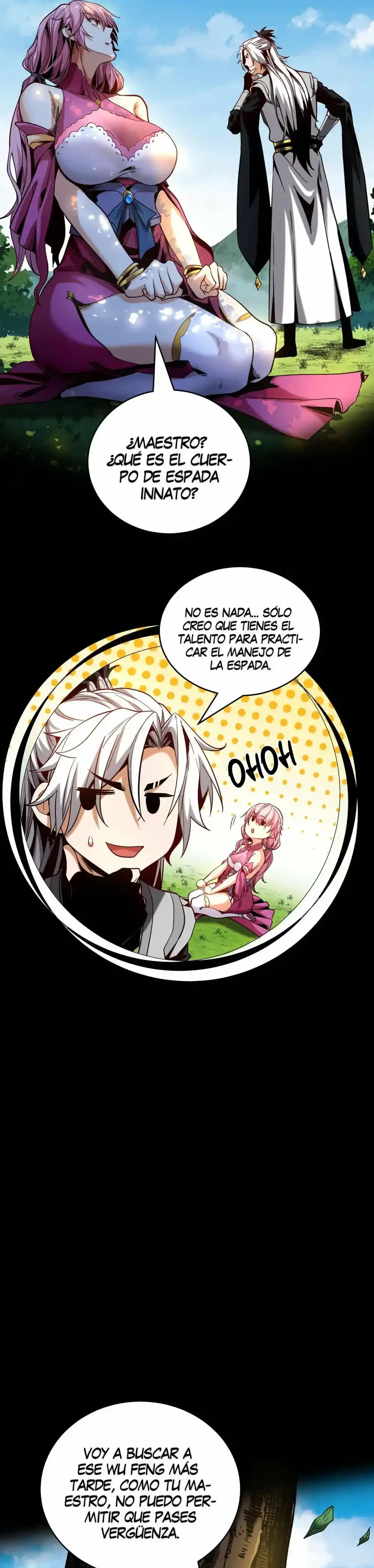 Mientras mis discípulas se matan, yo me relajo! capítulo 4, página 13