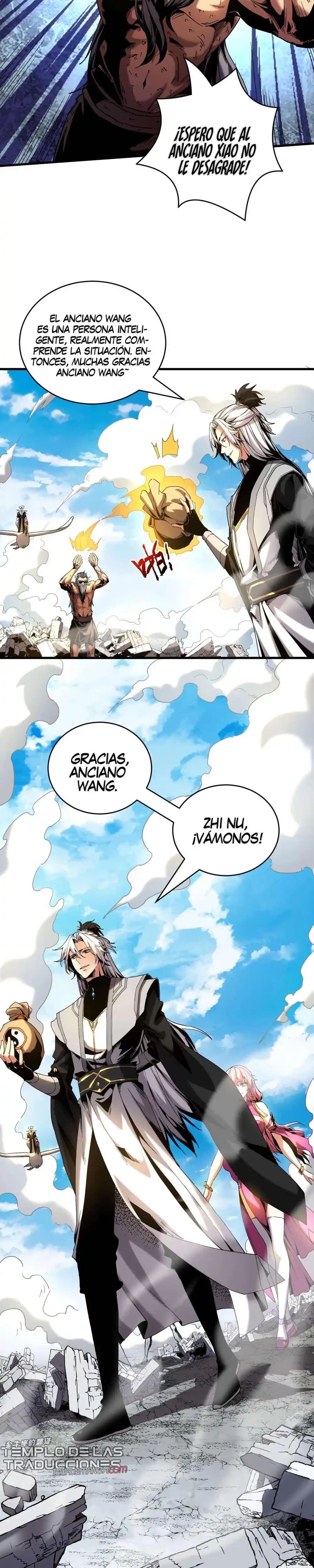 Mientras mis discípulas se matan, yo me relajo! capítulo 5, página 5