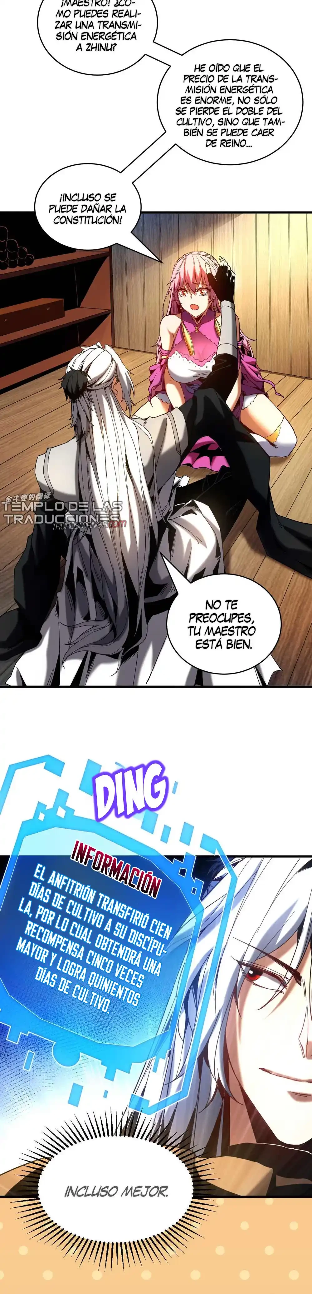 Mientras mis discípulas se matan, yo me relajo! capítulo 5, página 17