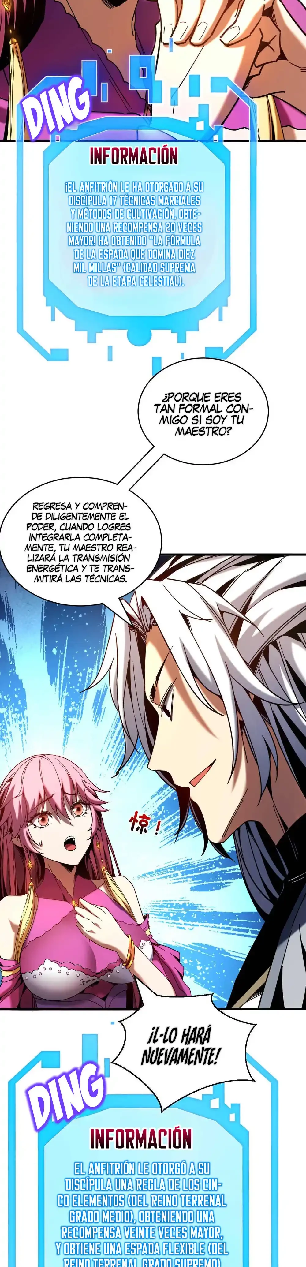 Mientras mis discípulas se matan, yo me relajo! capítulo 5, página 19