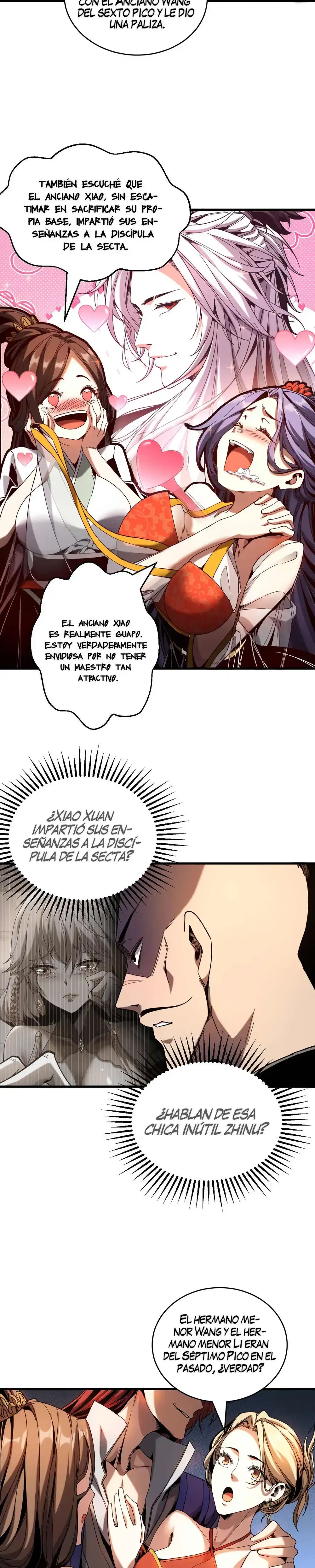 Mientras mis discípulas se matan, yo me relajo! capítulo 6, página 10