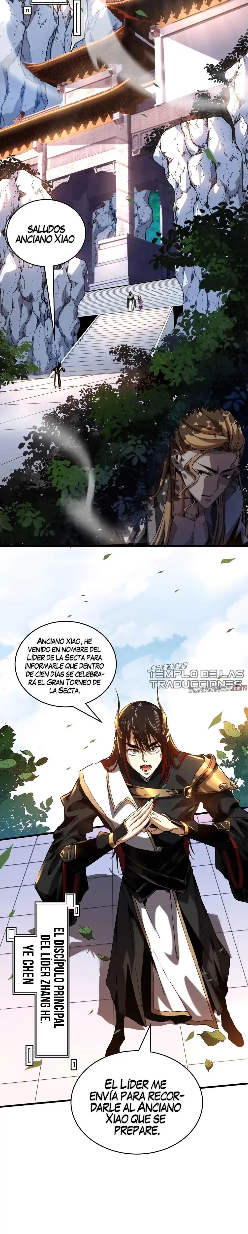 Mientras mis discípulas se matan, yo me relajo! capítulo 6, página 13