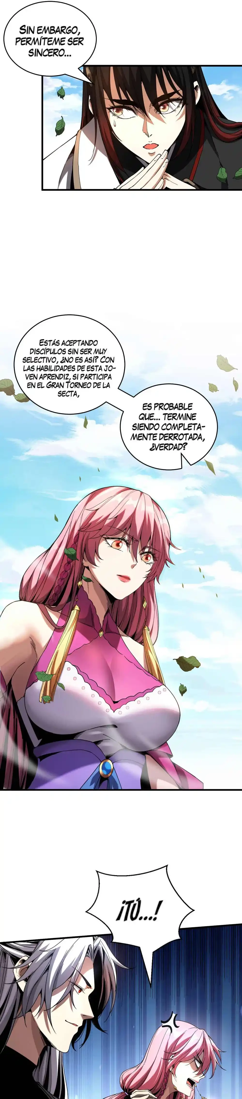 Mientras mis discípulas se matan, yo me relajo! capítulo 6, página 14