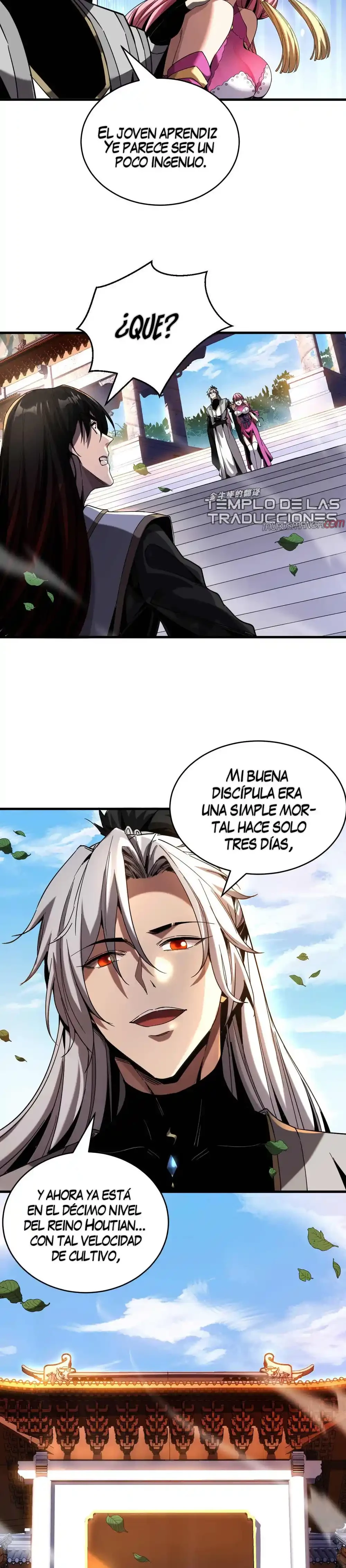 Mientras mis discípulas se matan, yo me relajo! capítulo 6, página 15