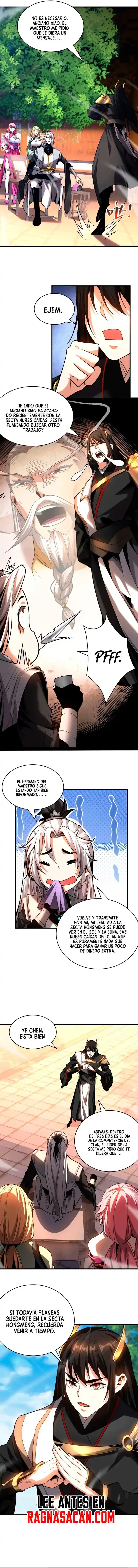 Mientras mis discípulas se matan, yo me relajo! capítulo 32, página 4