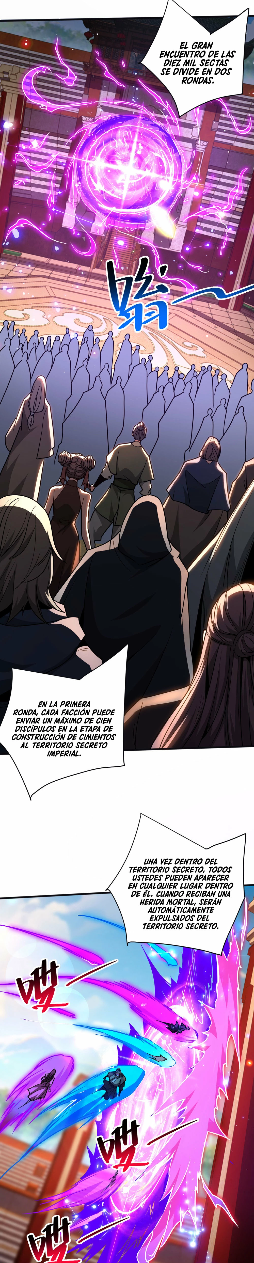 Mientras mis discípulas se matan, yo me relajo! capítulo 61, página 5