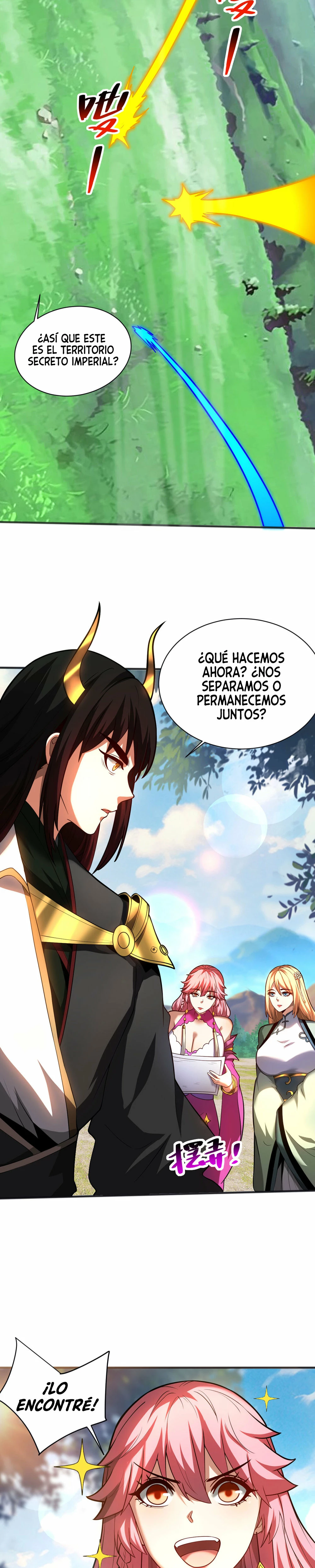 Mientras mis discípulas se matan, yo me relajo! capítulo 61, página 9