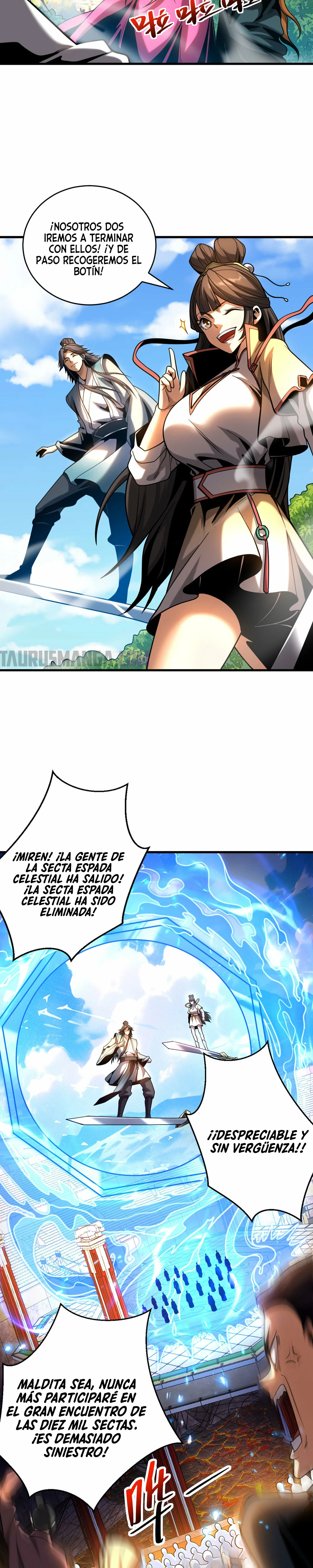 Mientras mis discípulas se matan, yo me relajo! capítulo 62, página 7