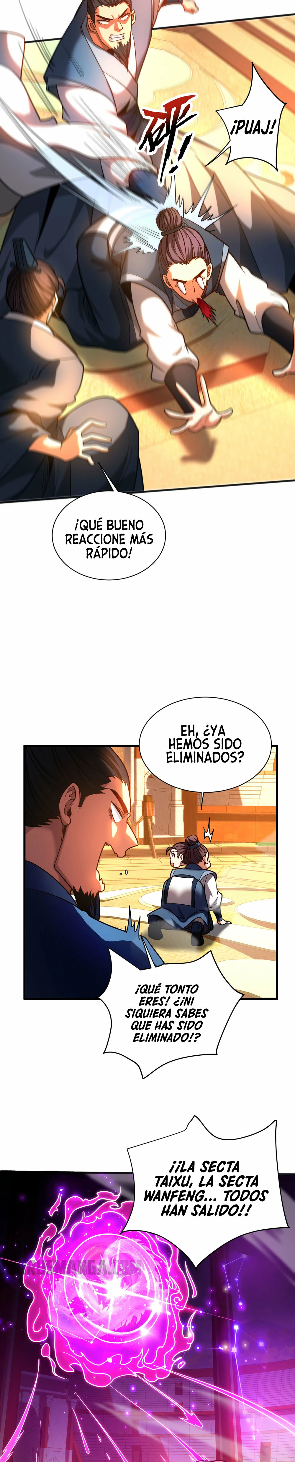 Mientras mis discípulas se matan, yo me relajo! capítulo 63, página 9