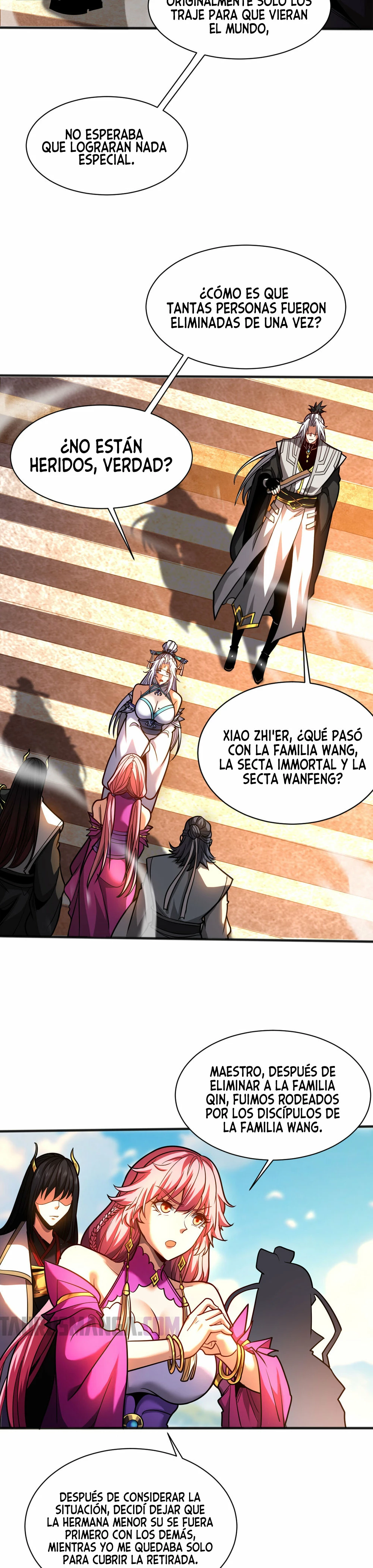 Mientras mis discípulas se matan, yo me relajo! capítulo 63, página 13