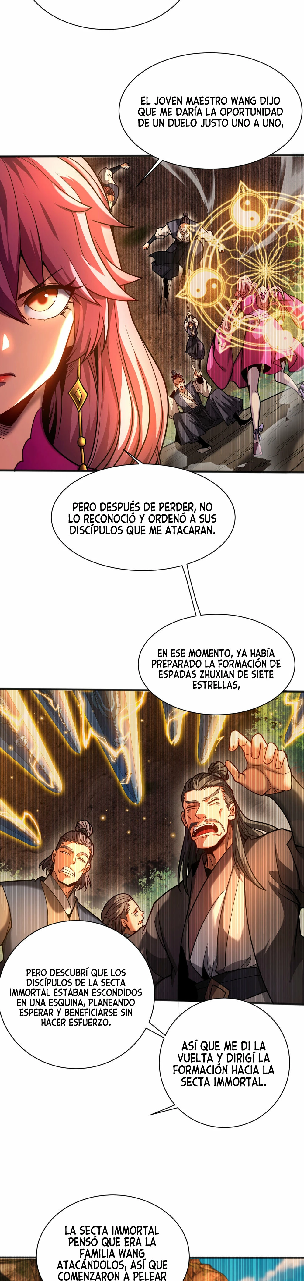 Mientras mis discípulas se matan, yo me relajo! capítulo 63, página 14