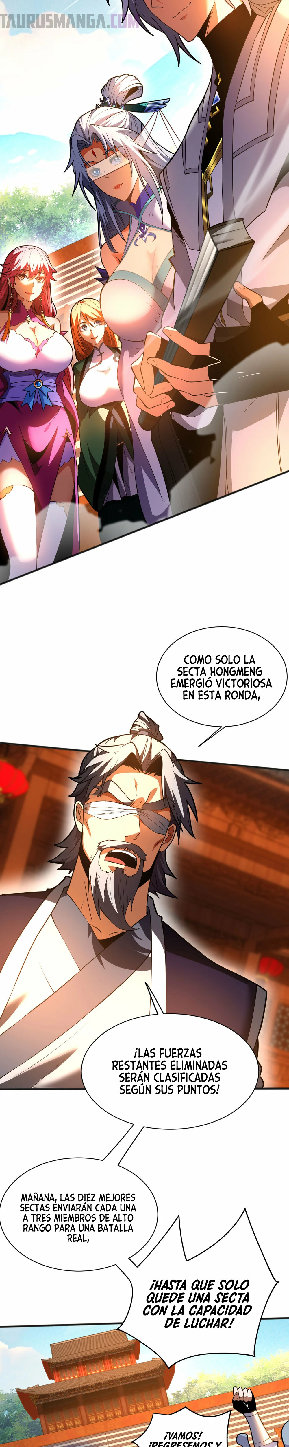Mientras mis discípulas se matan, yo me relajo! capítulo 64, página 3