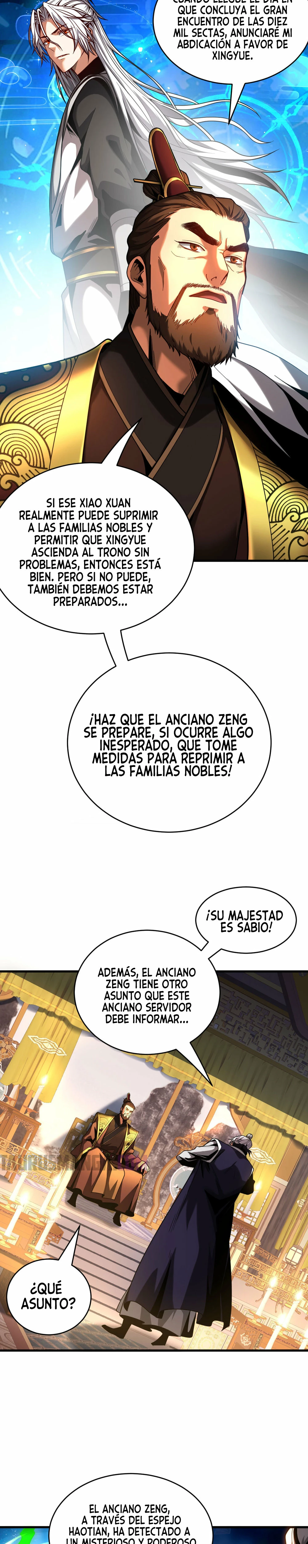 Mientras mis discípulas se matan, yo me relajo! capítulo 64, página 9