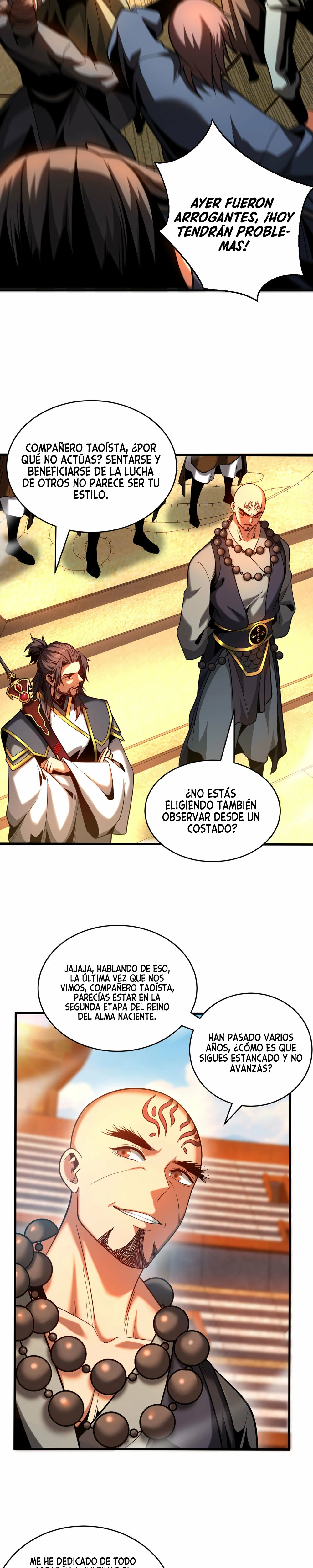 Mientras mis discípulas se matan, yo me relajo! capítulo 65, página 6