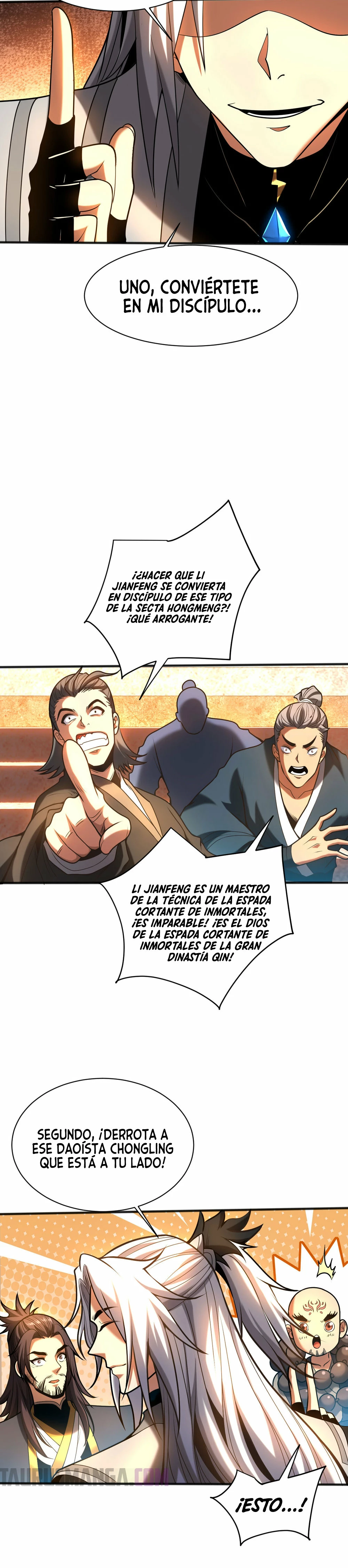 Mientras mis discípulas se matan, yo me relajo! capítulo 66, página 6