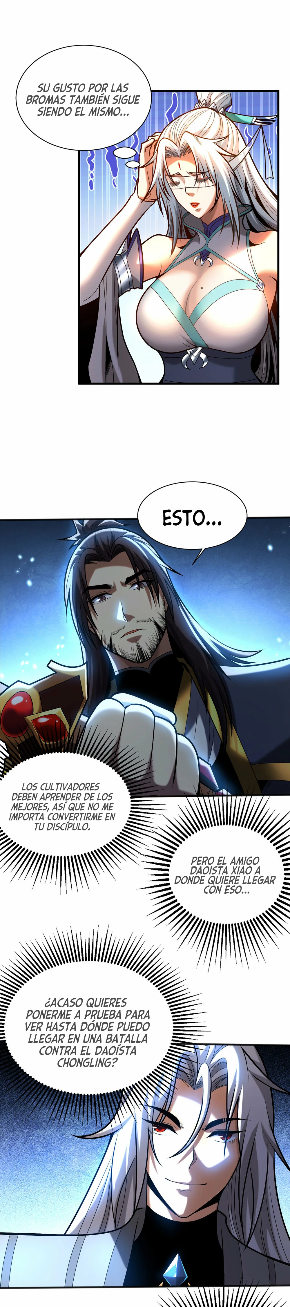 Mientras mis discípulas se matan, yo me relajo! capítulo 66, página 7