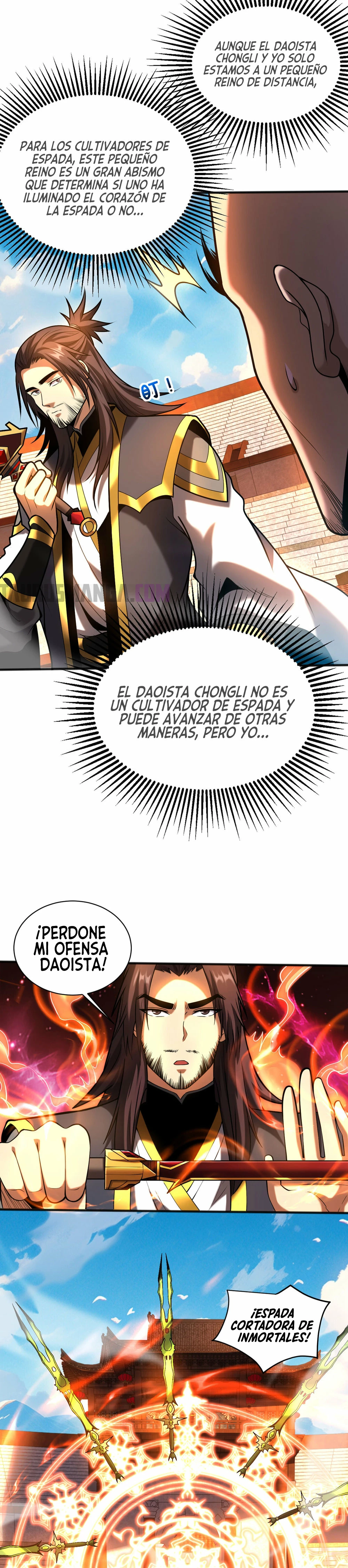 Mientras mis discípulas se matan, yo me relajo! capítulo 66, página 8
