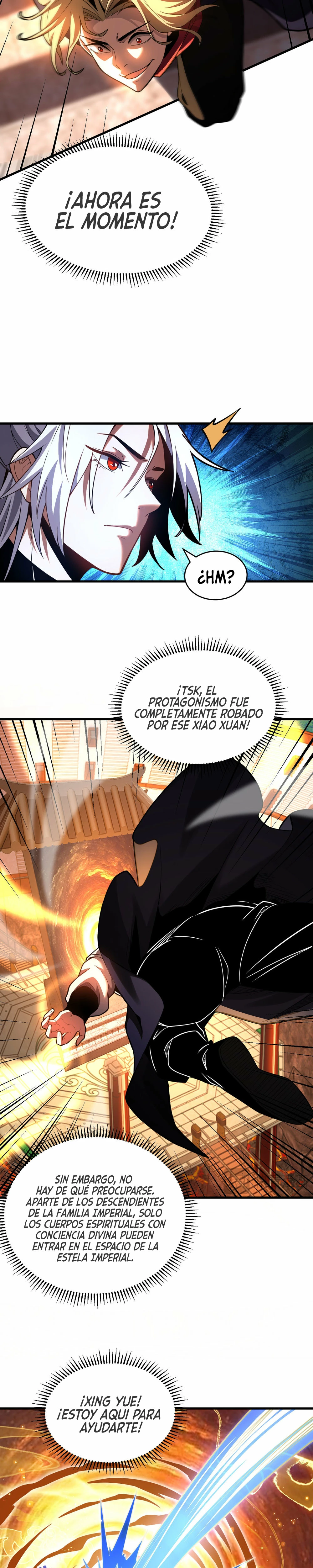 Mientras mis discípulas se matan, yo me relajo! capítulo 69, página 5