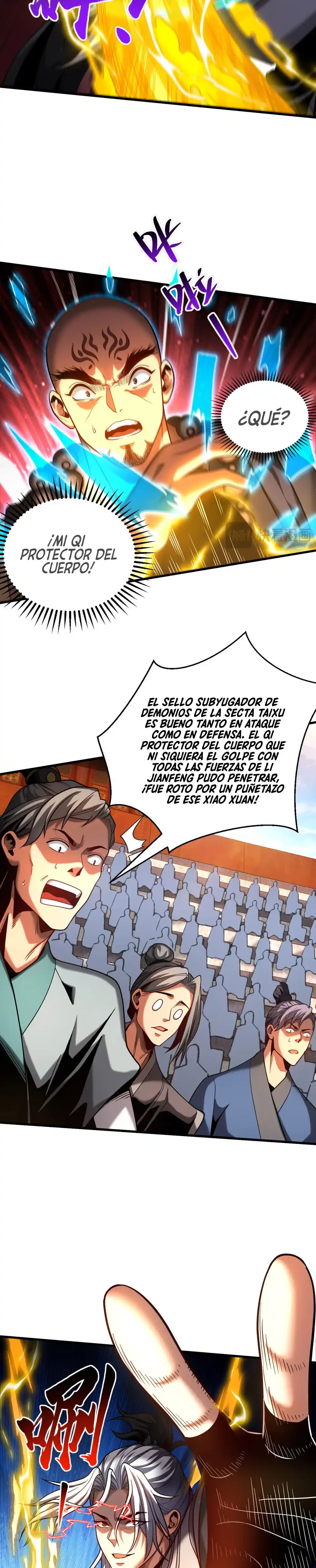 Mientras mis discípulas se matan, yo me relajo! capítulo 67, página 8