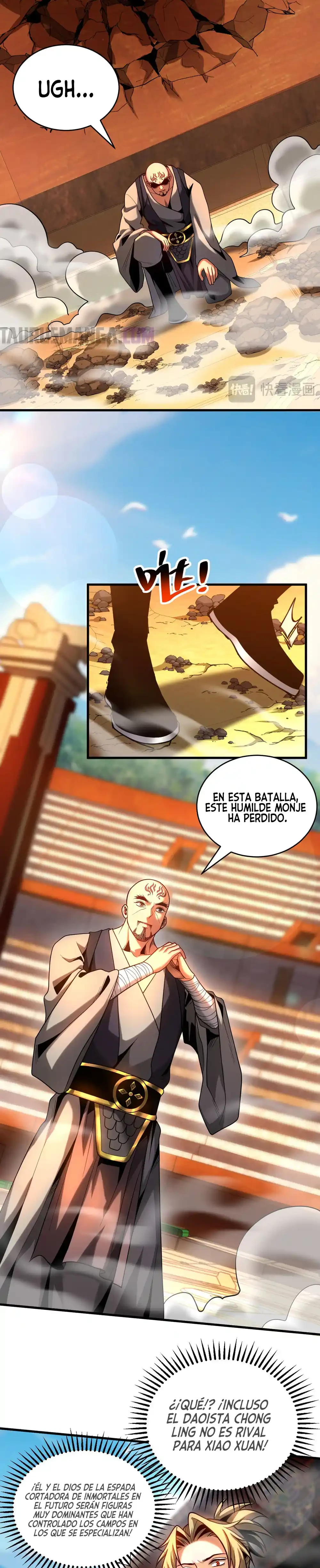 Mientras mis discípulas se matan, yo me relajo! capítulo 67, página 12