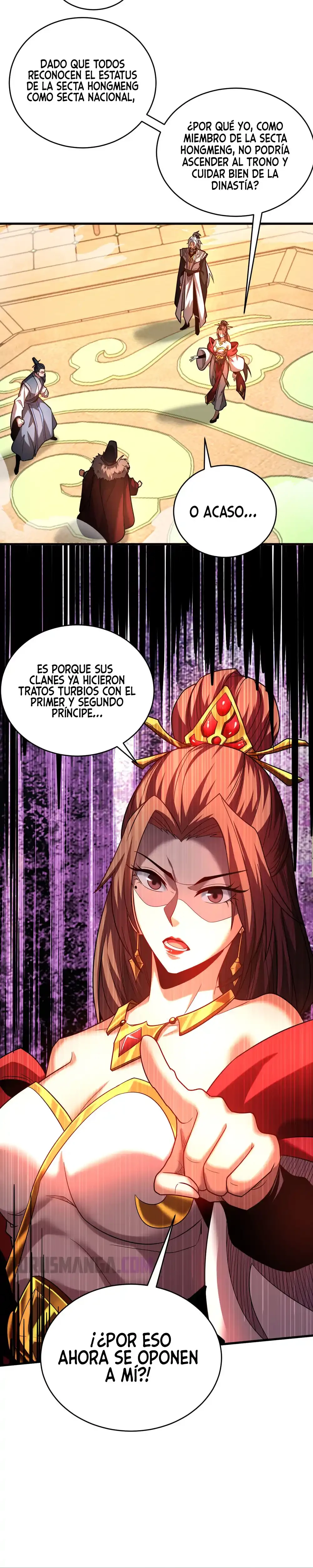 Mientras mis discípulas se matan, yo me relajo! capítulo 68, página 10