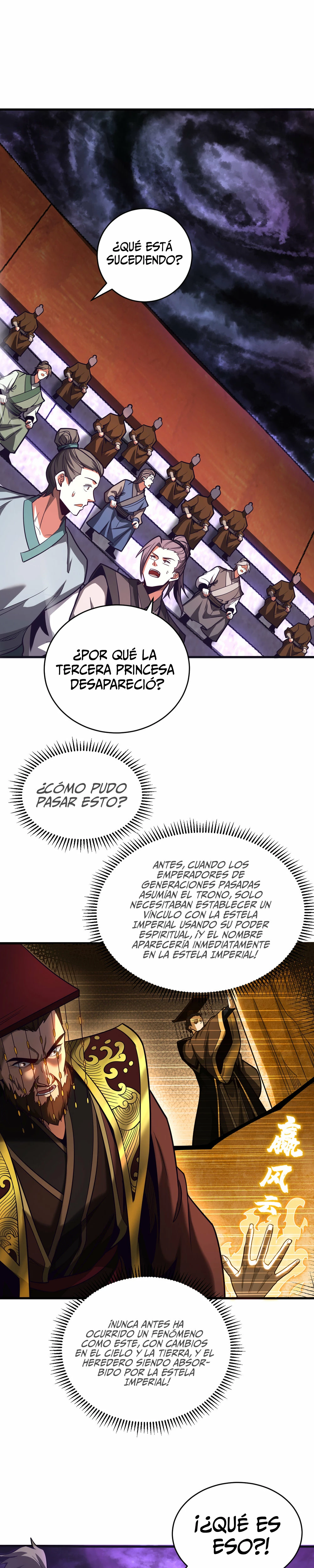 Mientras mis discípulas se matan, yo me relajo! capítulo 71, página 1